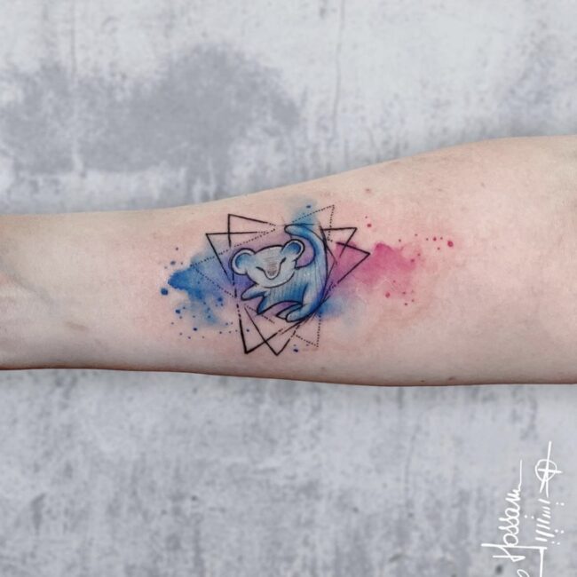 aquarel-tattoo-tatoeage-ideeën-ontwerp