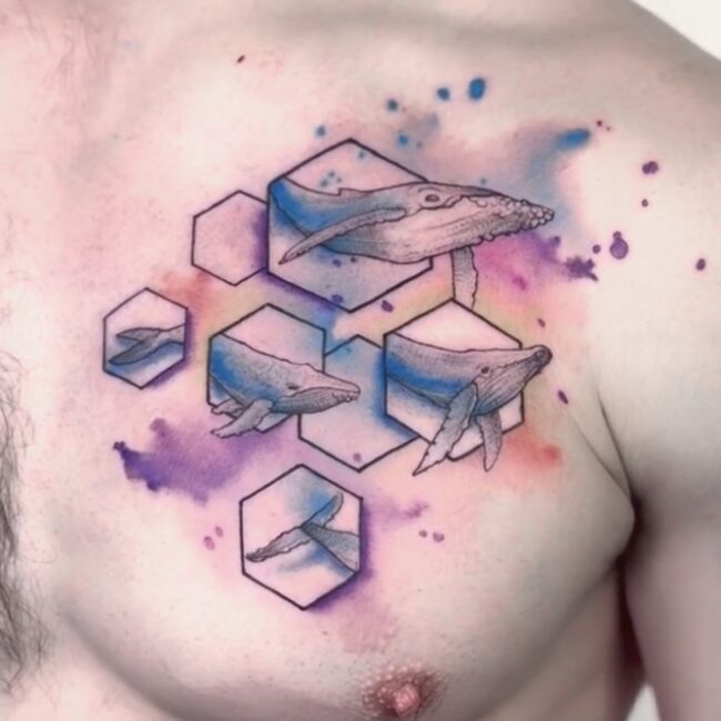 aquarel-tattoo-tatoeage-ideeën-ontwerp